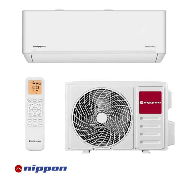 Инверторен климатик Nippon NPC 12 T-PRO NORDIC — продажба и монтаж в Хасково