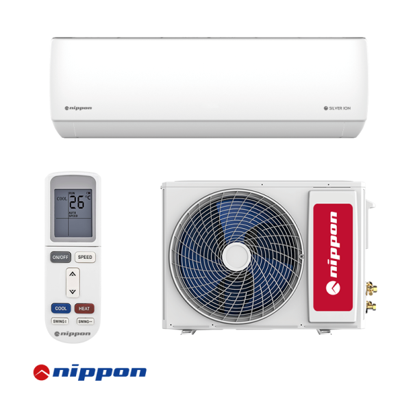 Инверторен климатик Nippon KFR 12DC SILVER ION SMART — продажба и монтаж в Хасково